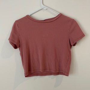 cute pink crop